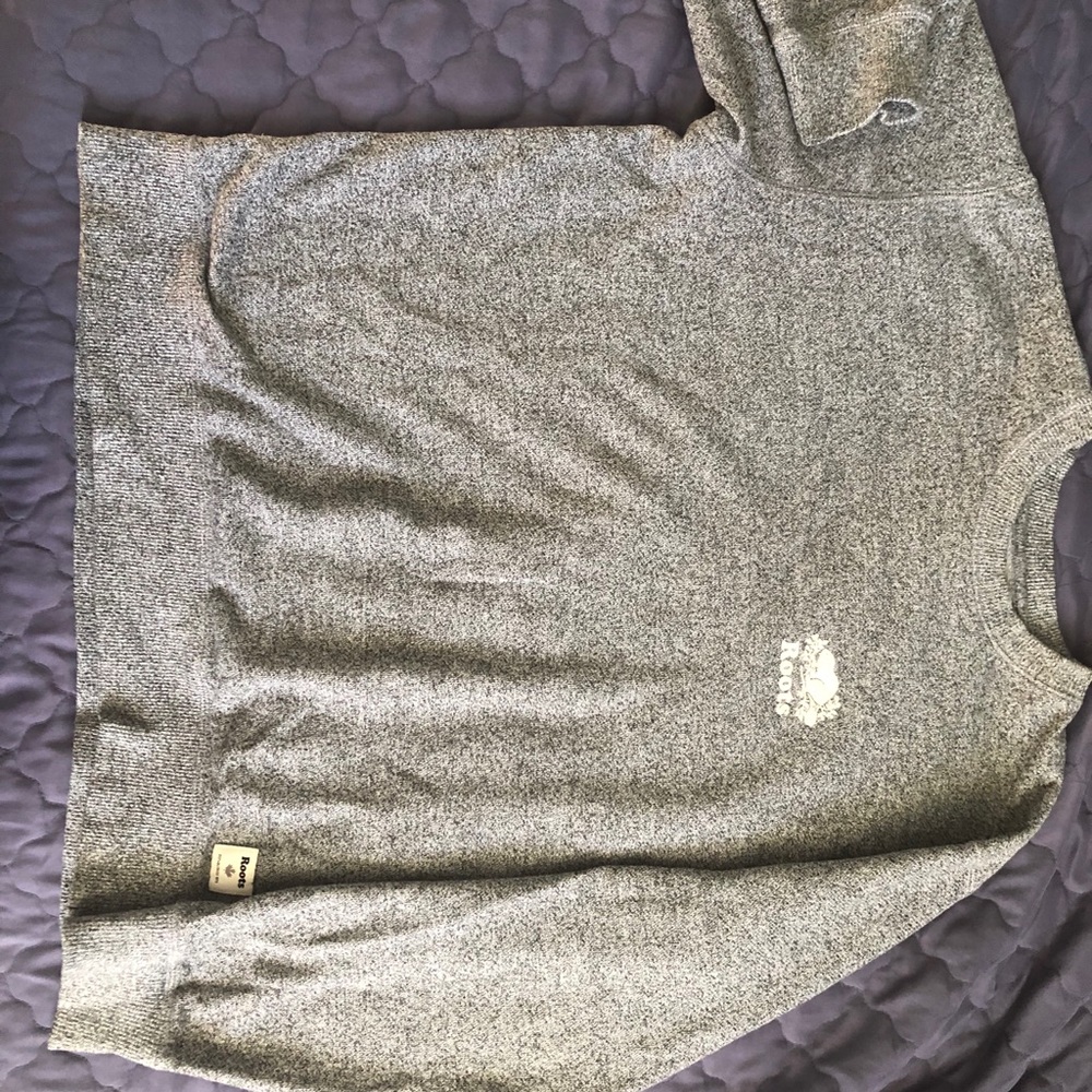 Roots Women’s Salt and Pepper Crewneck